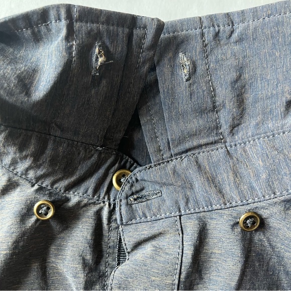 Swiss Tech Mens Charcoal L/S Button Shirt M 38-40 Style# SM48Y120 - Picture 5 of 13